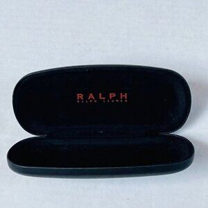 Ralph Lauren Glasses Case Hard Clamshell Black Eyeglasses Sunglasses Storage
